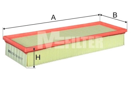 Фільтр повітряний SEAT M-FILTER K708