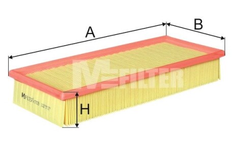 Фільтр повітряний Mercedes M-FILTER K709