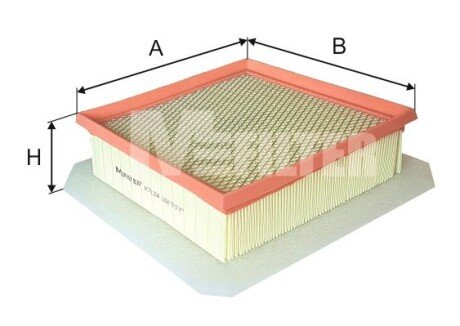 Фільтр повітряний Opel Meriva 1.3-1.7 i/CDTI 10- M-FILTER K 7124