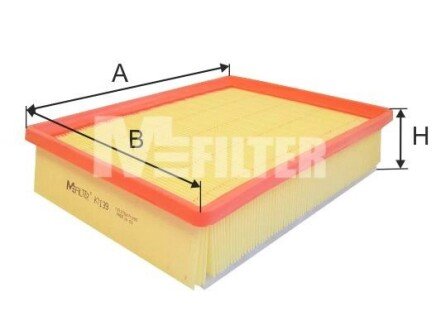 Фільтр повітряний M-FILTER K 7139