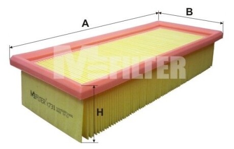 Фільтр повітряний HONDA M-FILTER K731