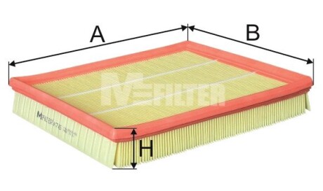 Фільтр повітряний FORD M-FILTER K745