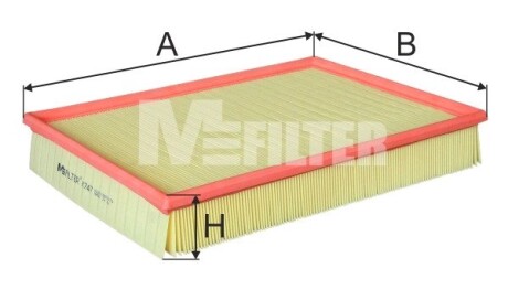 Фільтр повітряний MB SPRINTER M-FILTER K747