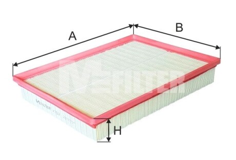 Фільтр повітряний OPEL M-FILTER K753