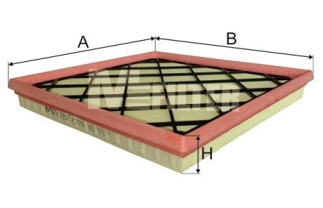Фільтр повітряний M-FILTER K 778