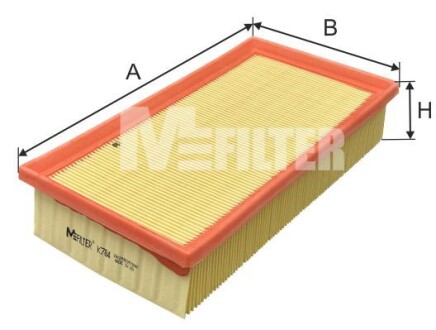 Фильтр воздушный BMW Serie 7 (E38), X5 (E53) (выр-во) M-FILTER K784