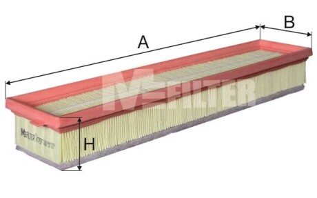 Фільтр повітряний CITROEN, PEUGEOT M-FILTER K797