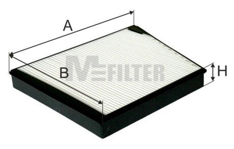 Фильтр салона E-class W211 03- M-FILTER K 9027