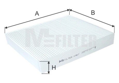 Фільтр салону M-FILTER K 967