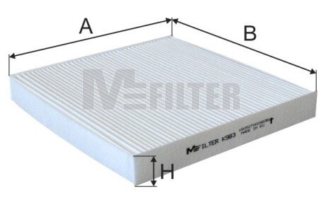 Фільтр салона M-FILTER K983