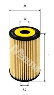 Фільтр оливний M-FILTER TE 649 (фото 1)