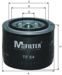 Фільтр масляний двигуна VOLVO M-FILTER TF54