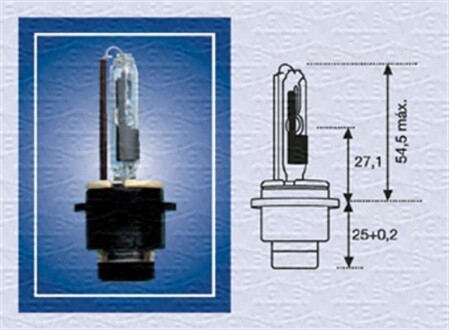 Автолампа MAGNETI MARELLI 002542100000