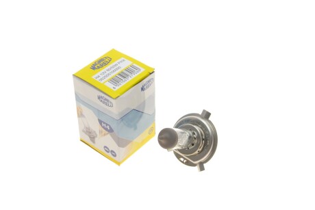 Лампа розжарювання H4 12V 60/55W P43t STANDART MAGNETI MARELLI 002555100000 (фото 1)