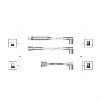 Комплект дротів запалювання (кор.код. MSQ0110) MAGNETI MARELLI 941319170110