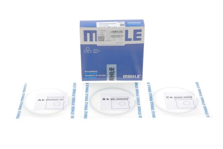 Кільця поршневі MB 88,50 OM611/612/613 2,2TD/2,7TD/3,2TD (Mahle) MAHLE / KNECHT 001 36 N2