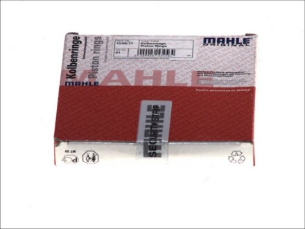 Кільця поршневі OPEL 80,50 X18XE1/Z18XE/Z18XEL (Mahle) MAHLE / KNECHT 012 02 N0