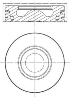 Поршень MAHLE / KNECHT 013 PI 00136 000