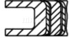 Кільця поршневі PSA 82.7 (1.2/1.5/2) EW7J4 (Mahle) MAHLE / KNECHT 031 86 N0 (фото 3)