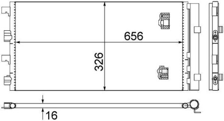 Конденсатор MAHLE / KNECHT AC 724 000S