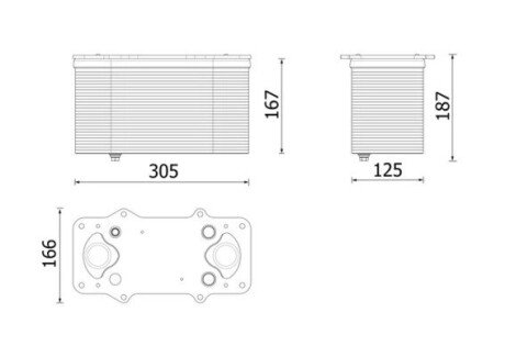 Інтеркулер MAHLE / KNECHT CI704000P