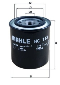 Фильтр гидравлический КПП MAHLE / KNECHT HC113