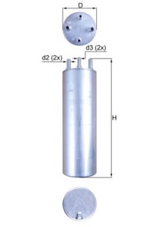 Фільтр паливний MAHLE / KNECHT KL229/11