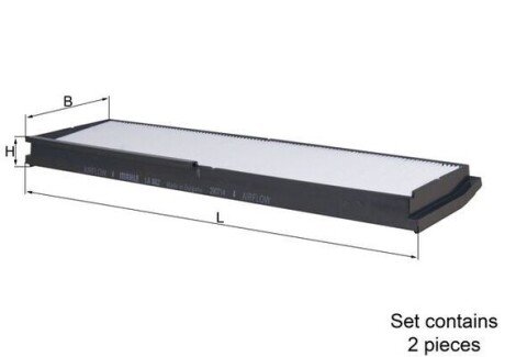 KNECHT MAHLE / KNECHT LA862/S (фото 1)