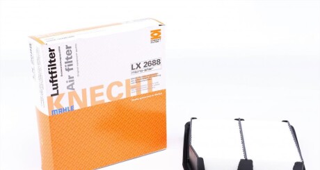 Фільтр повітряний MAHLE / KNECHT LX2688