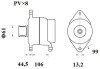 Генератор MAHLE / KNECHT MG 802 (фото 2)