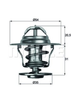 Термостат MAHLE / KNECHT TX 13 71D