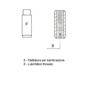 Напрямна клапана випуск ВАЗ SAMARA 1,3-1,5 ЗМЗ-406/409 (ІТАЛІЯ) Metelli 01-2327