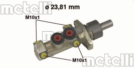 Цилиндр тормозной главный Metelli 05-0299