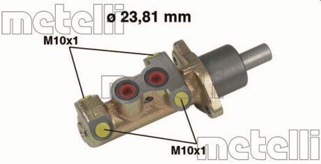 Цилиндр гидравлический тормозной Metelli 05-0325