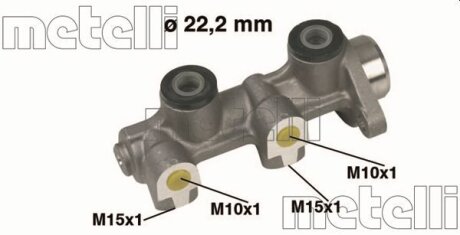 Цилиндр гидравлический тормозной Metelli 05-0336