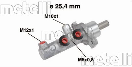 Цилиндр гидравлический тормозной Metelli 05-0570