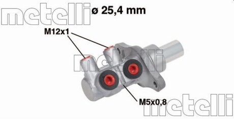 Циліндр гідравлічний гальмівний Metelli 05-0571