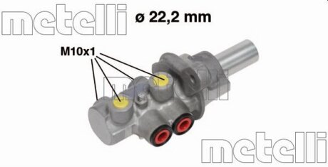 Цилиндр тормозной главный Metelli 05-0676