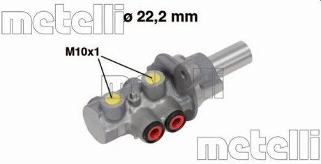 Цилиндр гидравлический тормозной Metelli 05-0677