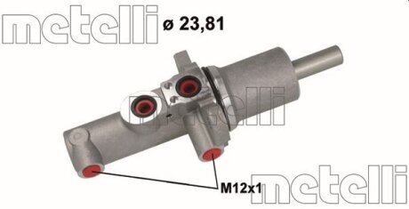 Цилиндр тормозной главный Metelli 05-1145