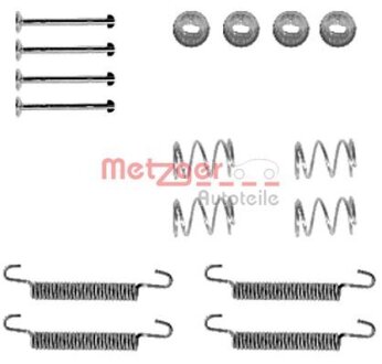 Монтажный к-кт тормозных колодок METZGER 105-0791