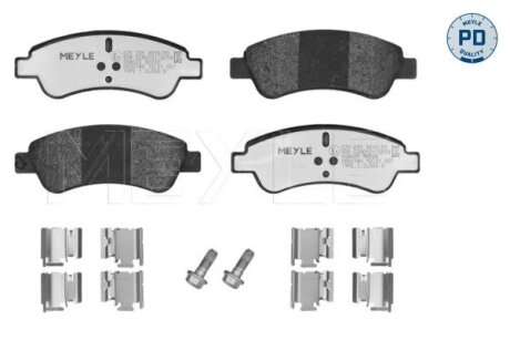 Комплект гальмівних колодок MEYLE 025 235 9919/PD