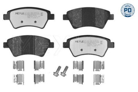 Комплект гальмівних колодок MEYLE 025 239 3018/PD