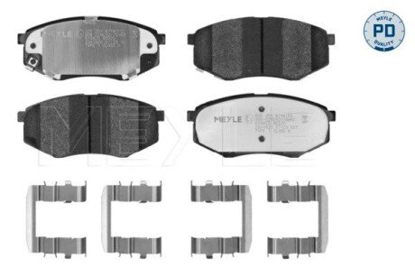 Комплект тормозных колодок MEYLE 025 251 8718/PD