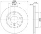 Диск тормозной MINTEX MDC624C (фото 1)