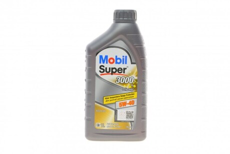 SUPER 3000 X1 DIESEL 5W40 1л EU олива моторна MOBIL 152573