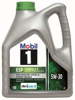 1 ESP FORMULA P 5W30 4л олива моторна EU MOBIL 157291