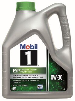 1 ESP 0W30 4л олива моторна EU. MOBIL 157748