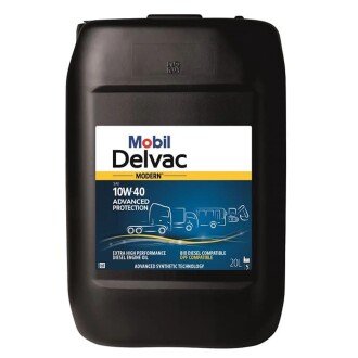 Олива моторна Delvac Modern 10W-40 Advanced Protection 20 л MOBIL 270848