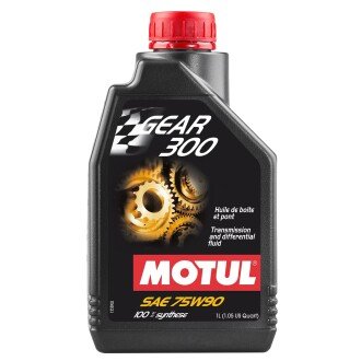 Олива трансмісійна GEAR 300 75W-90 1 л (105777) MOTUL 110030